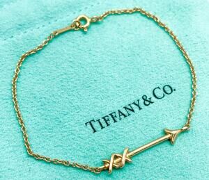 Tiffany & Co. Paloma Picasso Cupid's Arrow Bracelet 18K Rose Gold 6.75"